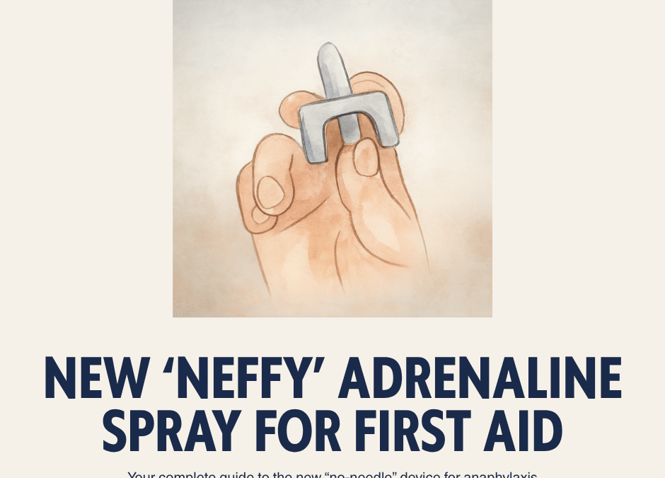 Neffy Nasal Adrenaline Spray: What Brisbane Workplaces Need to Know in 2026